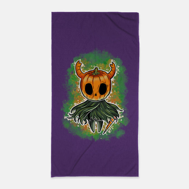 Pumpkin Knight-None-Beach-Towel-nickzzarto