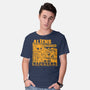 Aliens Crashed In My Backyard-Mens-Basic-Tee-Boggs Nicolas