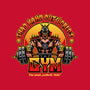 Outworld's Gym-Womens-Fitted-Tee-demonigote