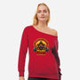 Outworld's Gym-Womens-Off Shoulder-Sweatshirt-demonigote