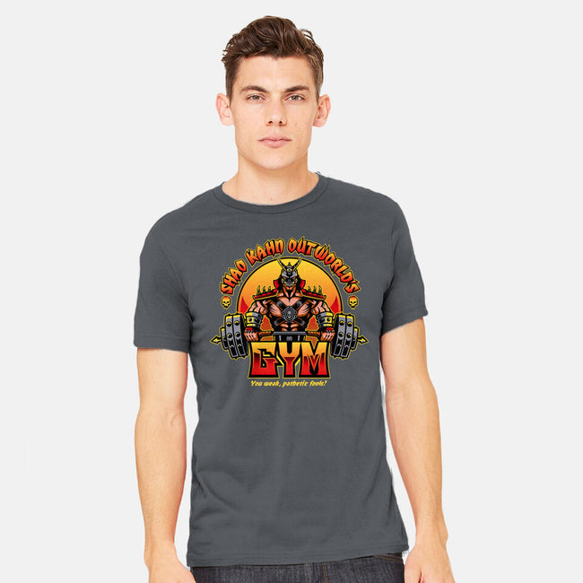 Outworld's Gym-Mens-Heavyweight-Tee-demonigote