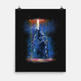 Watercolor Godzilla-None-Matte-Poster-zascanauta