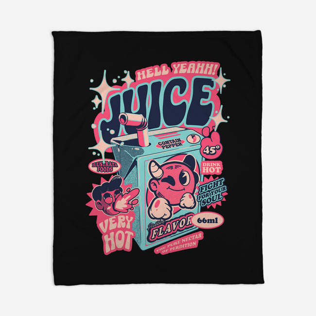 Hell Yeah Juice-None-Fleece-Blanket-ilustrata