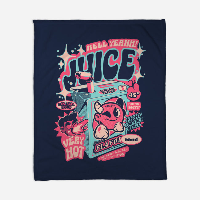 Hell Yeah Juice-None-Fleece-Blanket-ilustrata