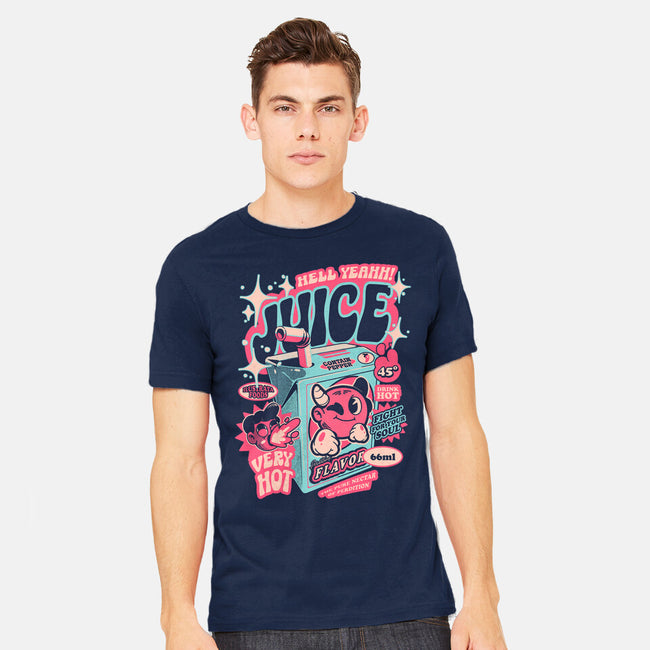 Hell Yeah Juice-Mens-Heavyweight-Tee-ilustrata