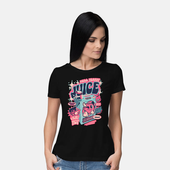 Hell Yeah Juice-Womens-Basic-Tee-ilustrata