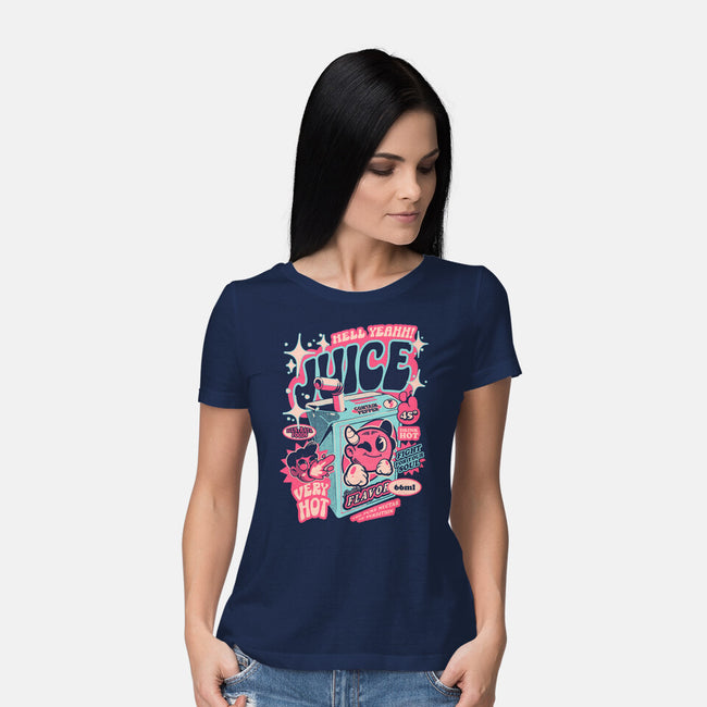 Hell Yeah Juice-Womens-Basic-Tee-ilustrata