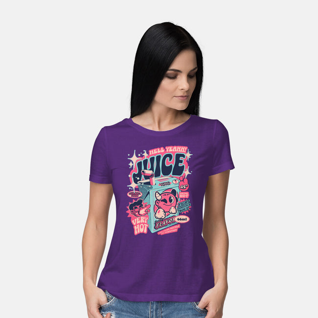 Hell Yeah Juice-Womens-Basic-Tee-ilustrata