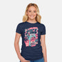 Hell Yeah Juice-Womens-Fitted-Tee-ilustrata