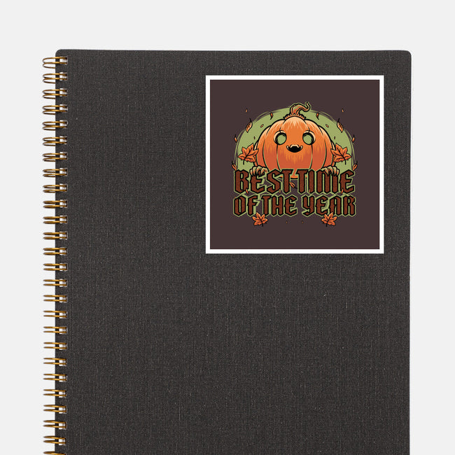 Pumpkin Autumn Halloween-None-Glossy-Sticker-Studio Mootant