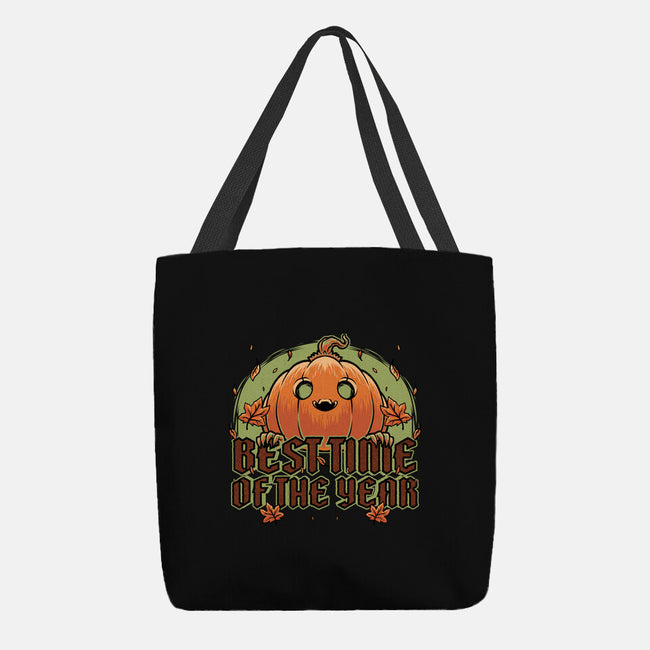 Pumpkin Autumn Halloween-None-Basic Tote-Bag-Studio Mootant