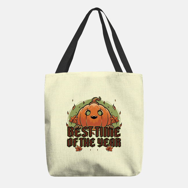 Pumpkin Autumn Halloween-None-Basic Tote-Bag-Studio Mootant