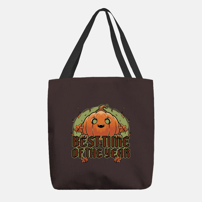 Pumpkin Autumn Halloween-None-Basic Tote-Bag-Studio Mootant