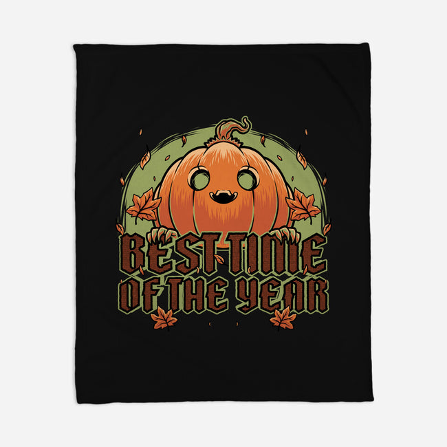 Pumpkin Autumn Halloween-None-Fleece-Blanket-Studio Mootant