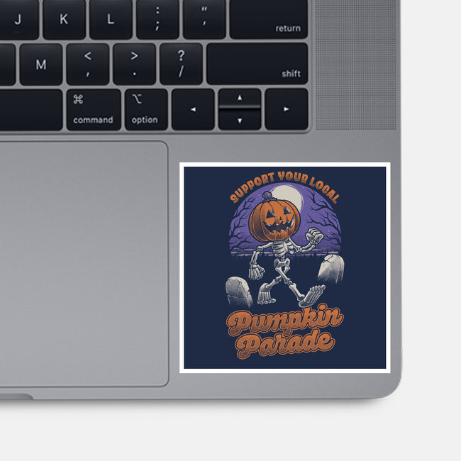 Halloween Pumpkin Parade-None-Glossy-Sticker-Studio Mootant