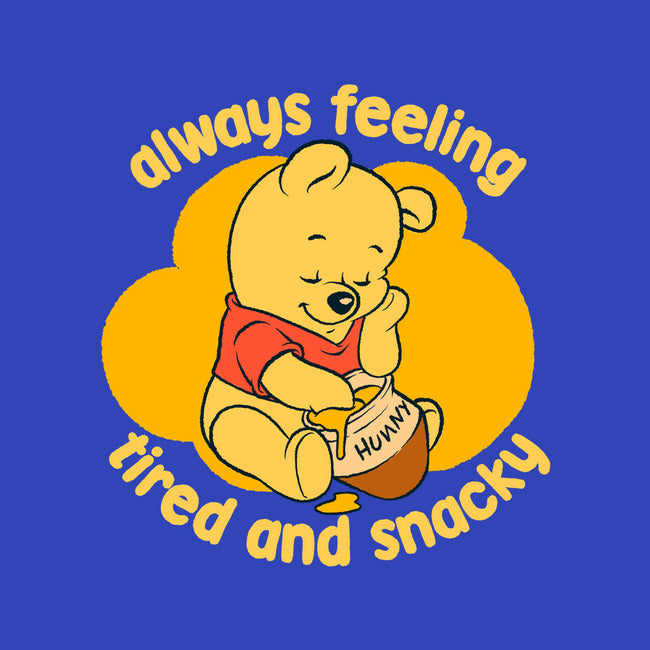 Cute Tired Snacky Bear-None-Matte-Poster-Studio Mootant