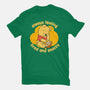 Cute Tired Snacky Bear-Mens-Basic-Tee-Studio Mootant