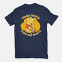 Cute Tired Snacky Bear-Mens-Basic-Tee-Studio Mootant