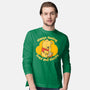 Cute Tired Snacky Bear-Mens-Long Sleeved-Tee-Studio Mootant