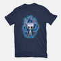 Power Up Knight-Womens-Fitted-Tee-nickzzarto