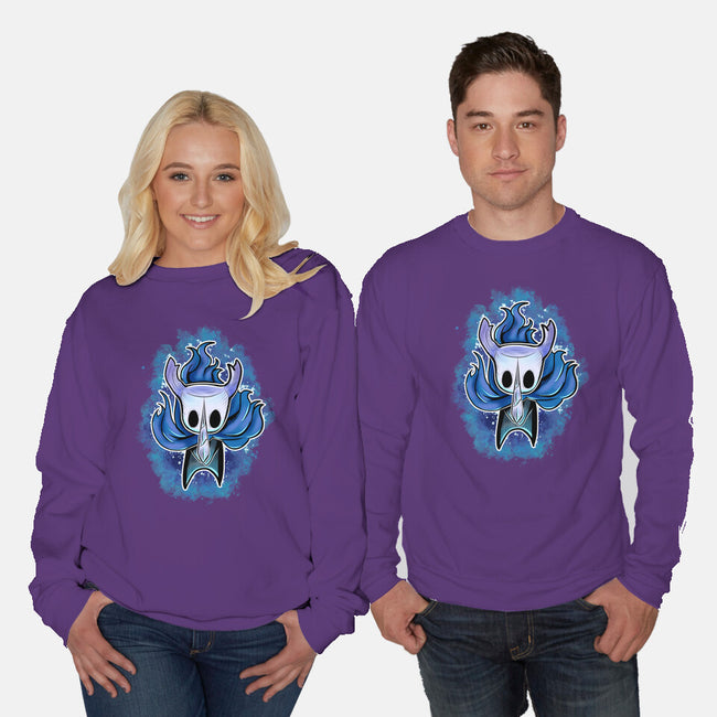 Power Up Knight-Unisex-Crew Neck-Sweatshirt-nickzzarto