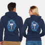 Power Up Knight-Unisex-Zip-Up-Sweatshirt-nickzzarto