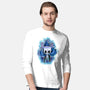 Power Up Knight-Mens-Long Sleeved-Tee-nickzzarto