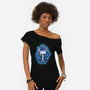 Power Up Knight-Womens-Off Shoulder-Tee-nickzzarto