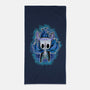 Power Up Knight-None-Beach-Towel-nickzzarto