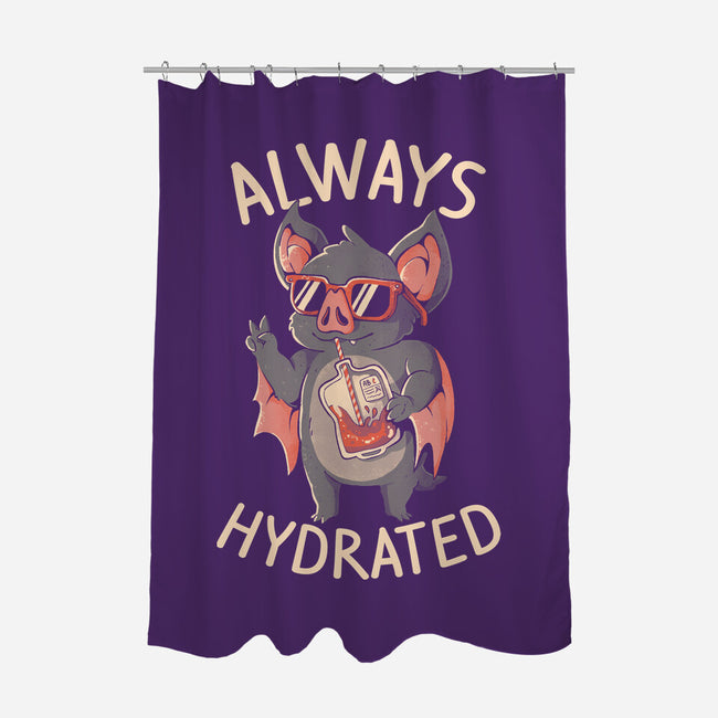 Always Hydrated-None-Polyester-Shower Curtain-eduely