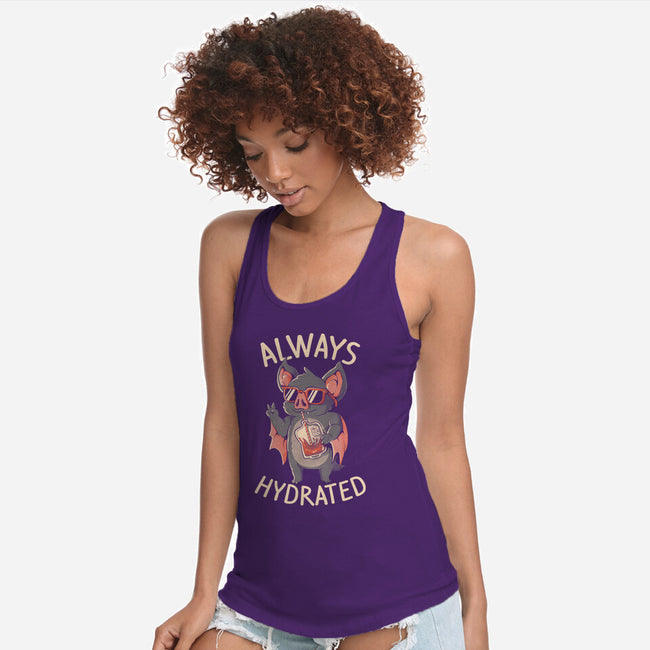 Always Hydrated-Womens-Racerback-Tank-eduely