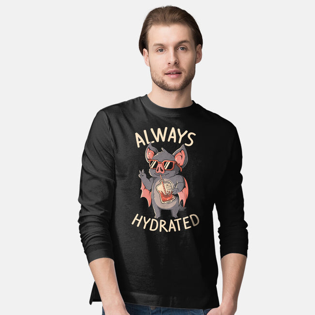 Always Hydrated-Mens-Long Sleeved-Tee-eduely