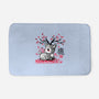 Japanese Deer In Autumn-None-Memory Foam-Bath Mat-NemiMakeit