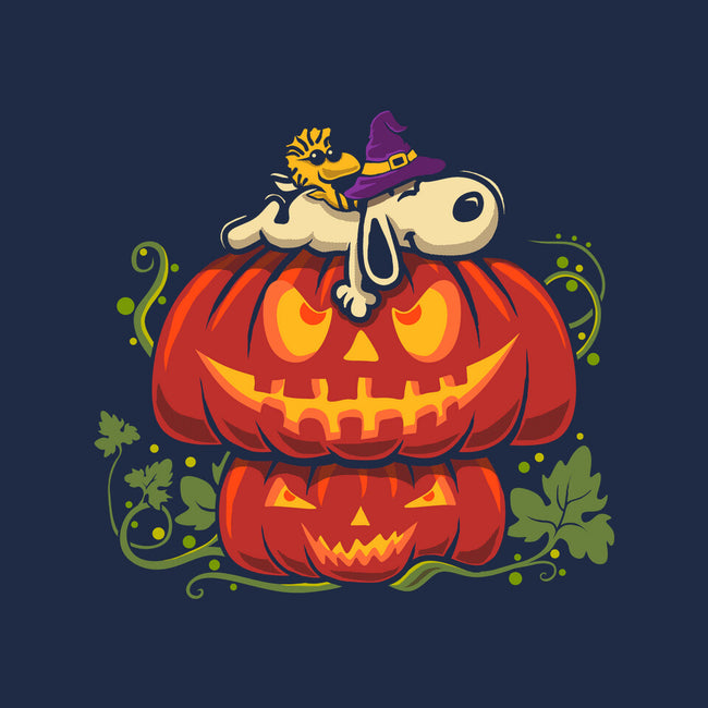 Beagle's Pumpkin House-Dog-Basic-Pet Tank-erion_designs