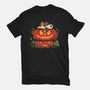 Beagle's Pumpkin House-Mens-Premium-Tee-erion_designs