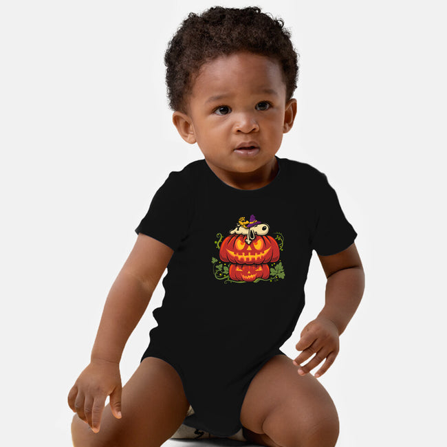 Beagle's Pumpkin House-Baby-Basic-Onesie-erion_designs