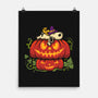 Beagle's Pumpkin House-None-Matte-Poster-erion_designs