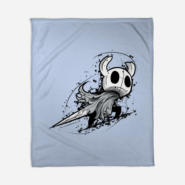 Hollow Sketch-None-Fleece-Blanket-nickzzarto