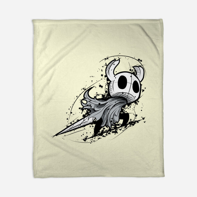 Hollow Sketch-None-Fleece-Blanket-nickzzarto