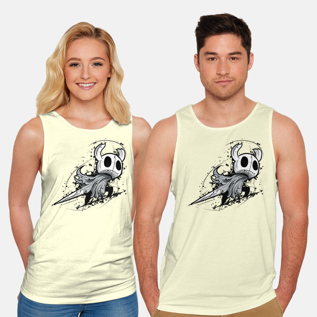 Hollow Sketch-Unisex-Basic-Tank-nickzzarto