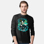 Speedin And Spinnin-Mens-Long Sleeved-Tee-sonicdude242