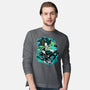 Speedin And Spinnin-Mens-Long Sleeved-Tee-sonicdude242