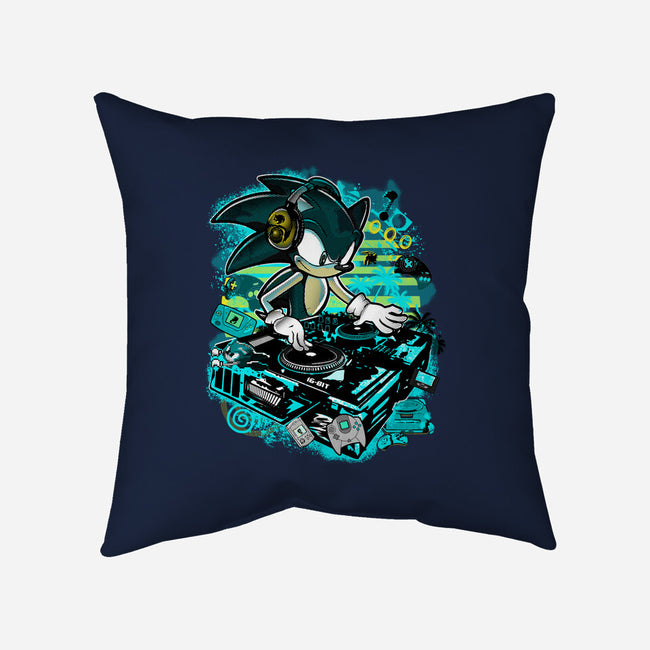 Speedin And Spinnin-None-Removable Cover w Insert-Throw Pillow-sonicdude242