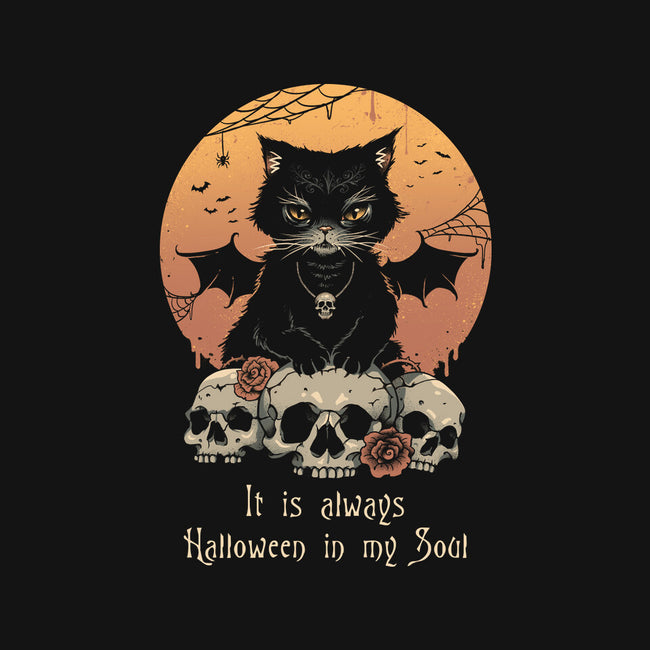 Halloween In My Soul-Cat-Basic-Pet Tank-vp021