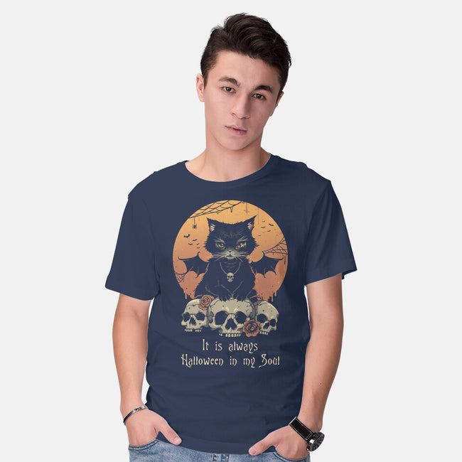 Halloween In My Soul-Mens-Basic-Tee-vp021