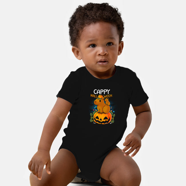 Cappy Halloween-Baby-Basic-Onesie-Vallina84