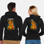 Cappy Halloween-Unisex-Zip-Up-Sweatshirt-Vallina84