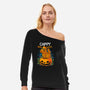 Cappy Halloween-Womens-Off Shoulder-Sweatshirt-Vallina84