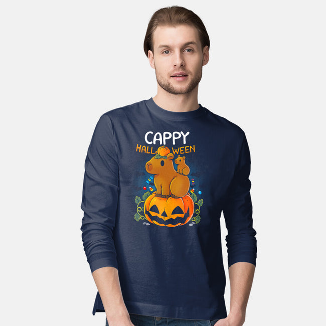 Cappy Halloween-Mens-Long Sleeved-Tee-Vallina84