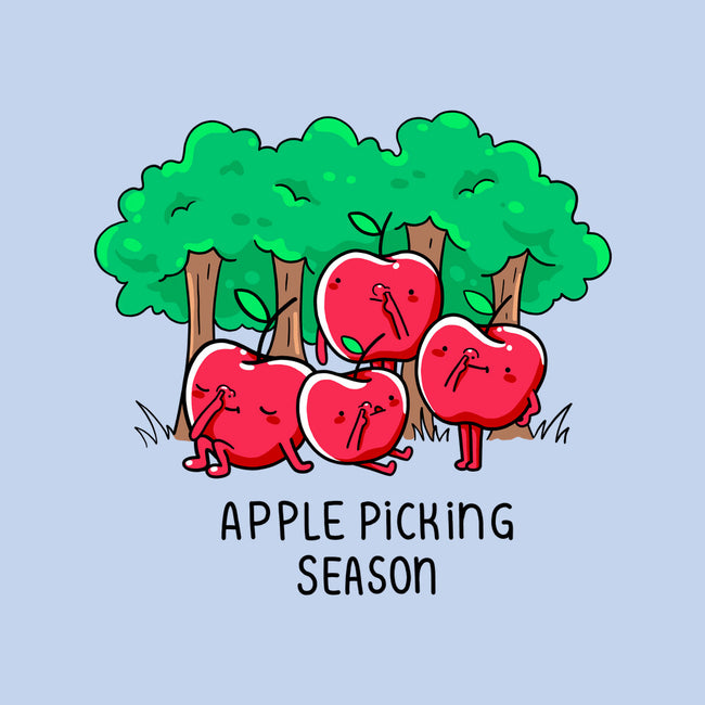 Apple Picking-Womens-Fitted-Tee-Made With Awesome